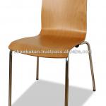 Natural Veneer Plywood Cafe Chairs MTS-003-17