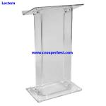 New arrival clear cheap acrylic lectern AL-04