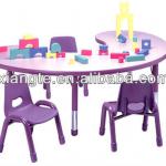 new arrival pre-school furniture kids table and chairs set for kindergarten KF02-XT