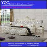 New Design Classic Genuine Leather luxurious bed with storage 9253 9253