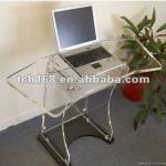 new design clear acrylic computer desk for office TCH-ACD003