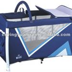 New design folding aluminum baby playpen with top quality LG02-1