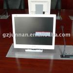 New design hand protected lcd monitor lift with rs485 screen lift JN17