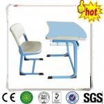 New Design Hot Sale Elegant Classroom Furniture / Wood Modern Single Student Desk and Chair HT-57A