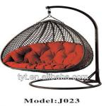 New Design Leisure Swing Hanging Chair with Aluminum Frame J023