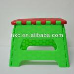 new design protable kids plastic folding step stool HXC-PFB39