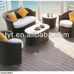 New Design Rattan Outdoor Furniture Sofa Set with Cushion Made in China B001