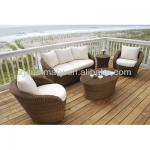 New design round rattan garden furniture sofa outdoor furniture SMSF55