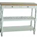 New design study furniture two layer study desk with 2 drawer MGBG-18