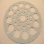 new manufatured stamping round metal accessories &amp; metal trays for kitchen or bathroom sink RDT05