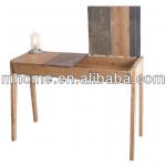 New mediterranean style ornament wood writing table with storage function 194S