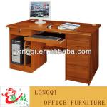 new model simple computer desk with wooden small file cabinet F816A F816A