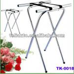 New modern folding hotel stainless steel luggage rack TK-0018