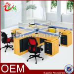 new modern style hot sale office furniture wooden office partition staff worksation P30 P30