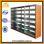 New Sale ! Latest Design library bookshelf/school bookshelf/office metal bookshelf For Promotion AS-063