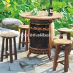 New style 225L Decorative bar wine barrel table MH-120325