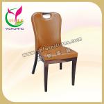 New style imitation wood grain tube modern restaurant furniture chair and table YC-F029 YC-F029