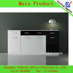 NEW style Melamine Modern Kitchen Cabinet Design Kitchen Furniture KL-KF-0034