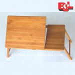 Newest designed bamboo knock down natural color computer desk DNZ001