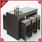 Nice Morden Commercial Wine Bar high top patio furniture set SDC1342 high top patio furniture set