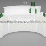 nightclub bar/12V plastic LED furniture/ led furniture design &amp; cafe table/LED plastic furniture YM-LBT8090123 YM-LBT8090123