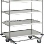 NSF Stainless Steel Restaurant Service Cart For Dish XDCT-4F-01