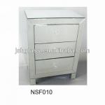 NSF010 mirrored 3 drw side chest NSF010