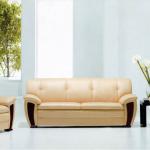 office furniture 2012,sectional sofa with white lether,genuine leather sofa in foshan shunde T-2