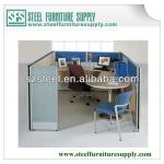 office partition cubicle workstation in MDF / workstation with coffer table SFS-SW06-Z