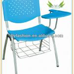 office training chair with writing pad/plastic chair SF-43