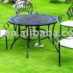 oudoor mosaic garden furniture table and chair YL-8420