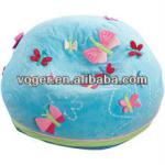 outdoor and indoor kids and adult beanbag chair embroider beanbag