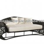 Outdoor and indoor used delux wicker hotel sofa bed BZ-SF051