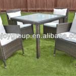 outdoor and indoor wicker cube dining set HL-5S-13013