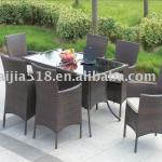 outdoor artificial rattan furniture 7 sets HZ-GJRF8013