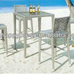 outdoor cheap rattan mini bar furniture (6095) 6092,6095