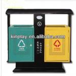 outdoor colored dustbin with cover KYG07180