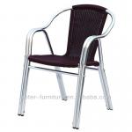 Outdoor Double Legs Pe Rattan Beach Chair AT-6034 1611C