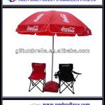 Outdoor folding chairs with umbrella DLI0025