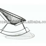 Outdoor fun relaxing gazebo rattan rocking chair made in China BZ-LC001