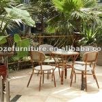 Outdoor Furniture Bamboo Like Garden Set BZ-SB008