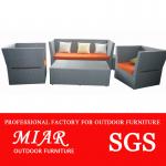 outdoor furniture gray rattan wicker sofa set302902 302902