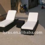 Outdoor furniture-Rattan lounger LS10703-1