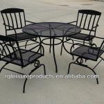 Outdoor garden metal mesh furniture set Spring Chair For Outdoor Use RQ132008