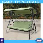 Outdoor Green Home Swing Hammock Patio Furniture Deck Garden Yard Canopy 3 Seat HPS-0004