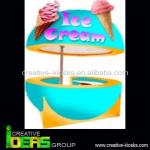 outdoor ice cream kiosk fiber glass FG13082802