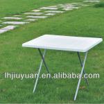 outdoor iron portable picnic folding table JY-082