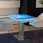 outdoor led furniture cochtail table / color changing led table CQP-606