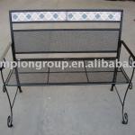 outdoor metal bench WR-3537 WR-3537