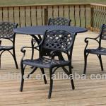 outdoor metal table chairs and tables HG-1453